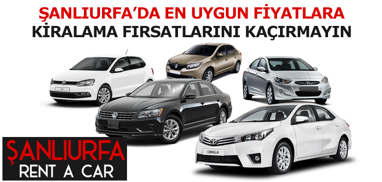şanlıurfa oto kiralama